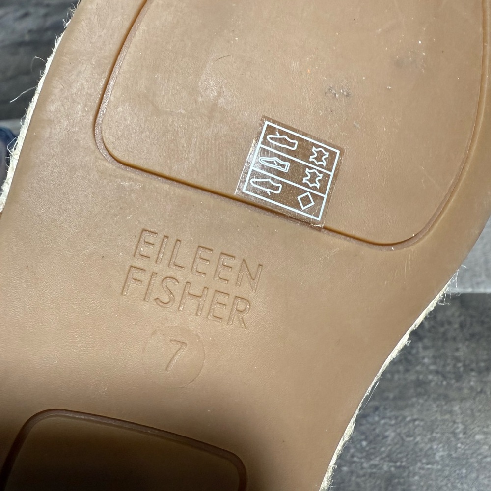 Eileen Fisher‎ Lace Up espadrille Flat- 7 - Picture 6 of 7